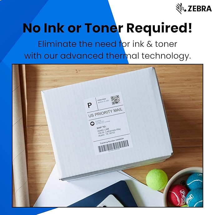 Zebra ZD421 Direct Thermal Label USB Printer 203 DPI ZD4A042-D01M00EZ