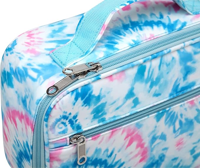 BLUEFAIRY Girls Backpack with Lunch Box for Kids Primary Elemenatry Book Bag Set Middle School Bookbags Set for Teens Childs Back to School Gifts 2 Pcs Blue