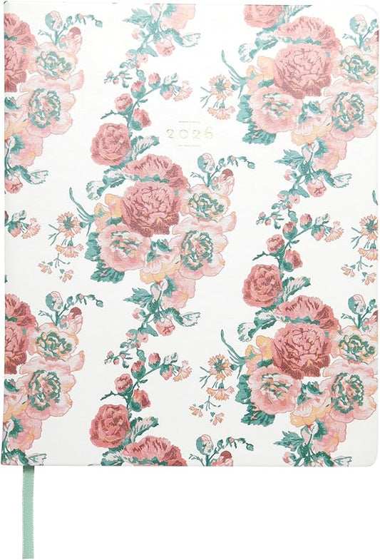 Laura Ashley 2026 Planner - Weekly and Monthly Planner - 8x10 and 6x8 Planning Notebook and Calendar Agenda, Size 8X10, Floral