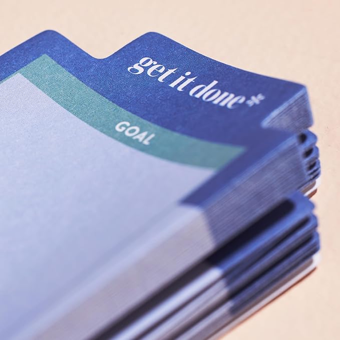 Erin Condren Goal Setting Bookmark Sticky Notes, Bookmark with Goal Setting Sticky Notes