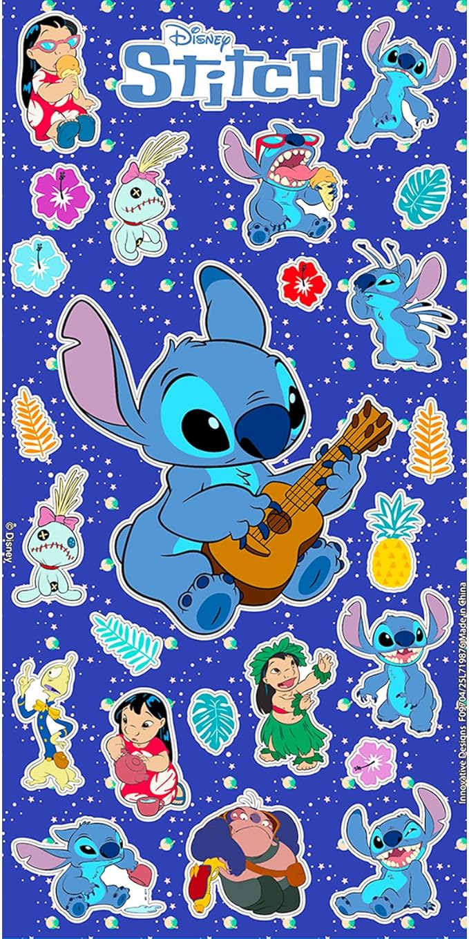 Disney Stitch Backpack and Lunch Bag for Girls, Kids - Bundle with 16" School Bag, Lunch Box, Water Bottle, Stickers, More | Lilo and Stitch Backpack with Lunchbox Set