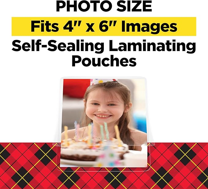 Scotch Self-Sealing Laminating Pouches, 4 x 6 Inches, 10 Pouches (2 Packs of 5) – Gloss Finish, Photo Safe, No Machine Needed (Cold Laminating Sheets)