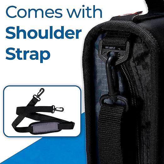 The Universal Zipper Binder - 2" O-Rings - Padded Pocket Holds up to 13 Inch Laptop/Tablet - Multiple Pockets - 400 Page Capacity - Comes with Shoulder Strap - Monster Design Magenta LT-307-ME-MAG