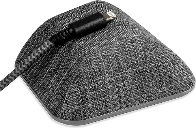 Smartish® Magnetic Cord Holder - Cable Wrangler Organizer with Magnet Clips for Charger Management on Desktop, Nightstand for USB-C + Lightning - No 2 Pencil Gray