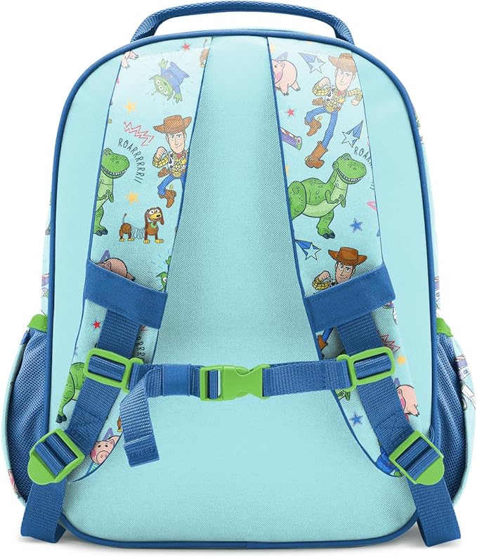 Simple Modern Medium Disney Pixar Toddler Backpack for School Girls and Boys | Kindergarten Elementary Kids Backpack | Fletcher Collection | Kids - 15" tall | Buzz and Woody Adventures