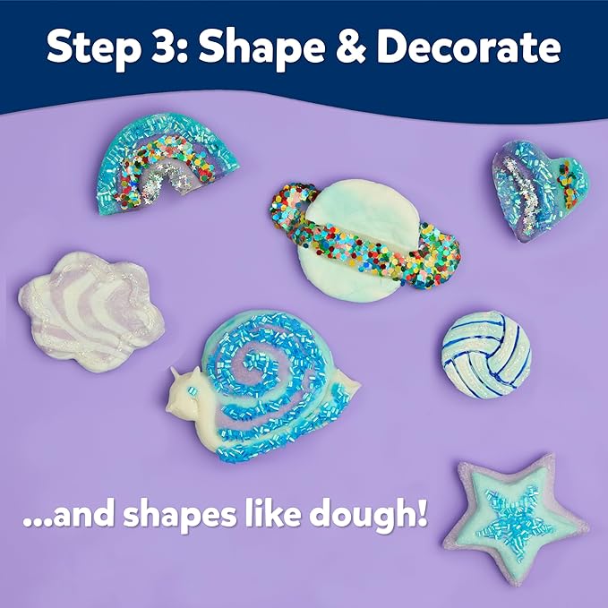 Elmer’s Stretch 'N Create Dough Kit, 3 Ways to Play, Keepsakes Kit, 9 Piece Kit - Perfect for Birthday Party Gift, School Classroom Activity, Kids Arts & Crafts Fun