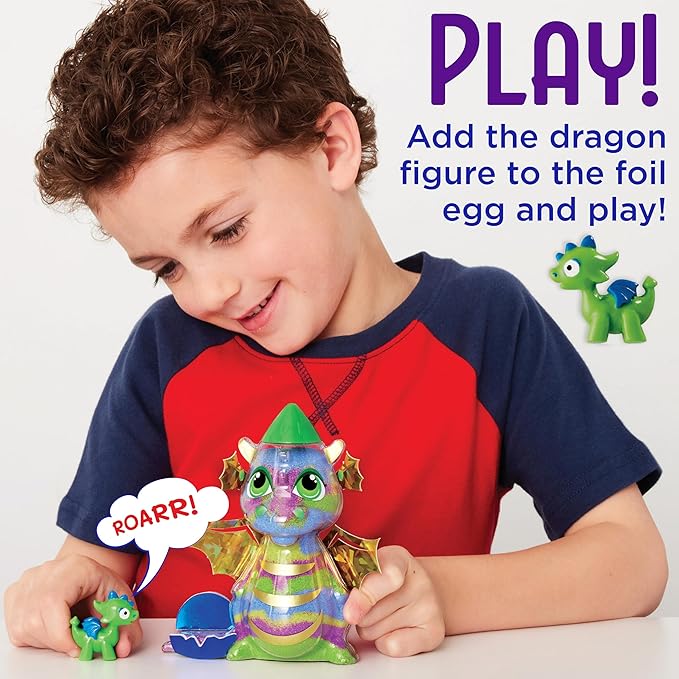 Creativity for Kids Sand Art Kit for Kids: Dragon - Arts and Crafts for Kids, Small Easter Basket Stuffer Gifts (Ages 6+)