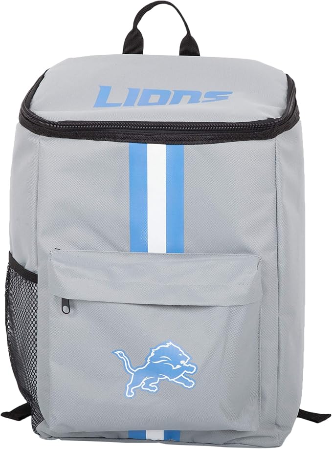 Cooler Backpack – Portable Soft Sided Ice Chest – Insulated Bag Holds 36 Cans - Football Gear – Show Your Team Spirit with Officially Licensed Fan Gear