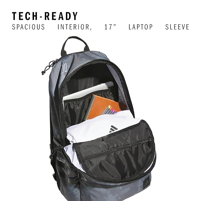 3-Stripe Classic backpack for men and women, bag with laptop sleeve