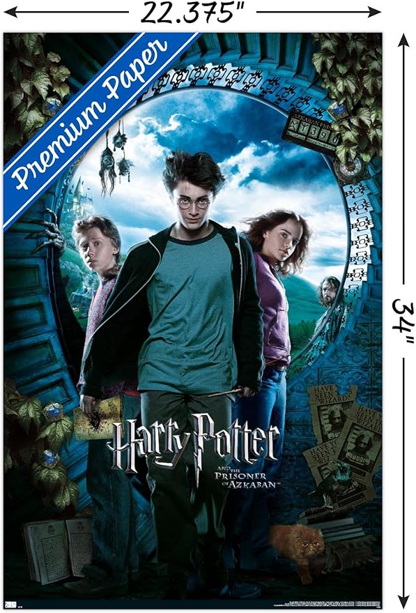 Trends International Harry Potter and the Prisoner of Azkaban - Sky One Sheet Wall Poster, 22.37" x 34.00", Premium Unframed Version