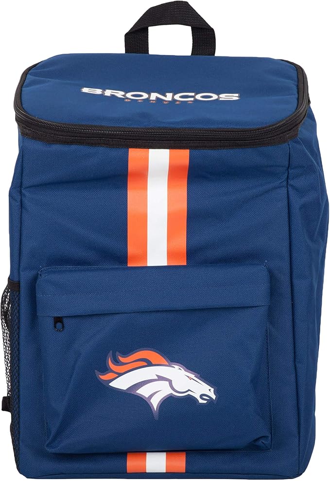 Cooler Backpack – Portable Soft Sided Ice Chest – Insulated Bag Holds 36 Cans - Football Gear – Show Your Team Spirit with Officially Licensed Fan Gear