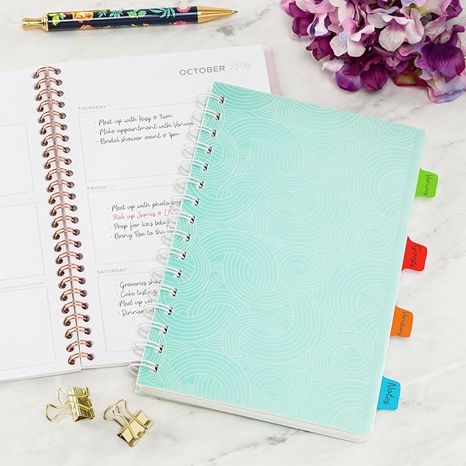 AVERY Mini Ultra Tabs, 1" x 1.5", 2-Side Writable, Assorted Primary Colors, 40 Repositionable Tabs (74760)