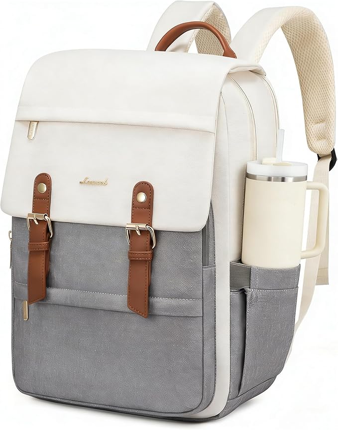 LOVEVOOK Travel Laptop Backpack Purse for Women Fashion Vintage Computer Backpack 15.6 Inch Large Teacher Nurse Backpack Casual Daypack for Business Work College