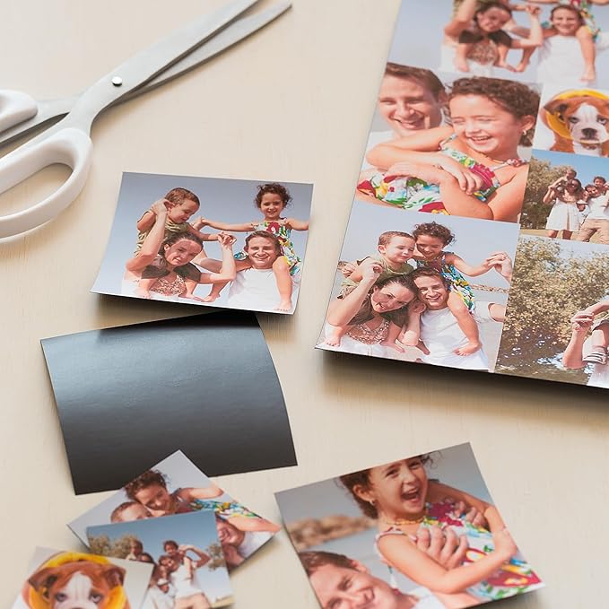 Avery Printable Magnet Sheets, 8.5" x 11", Inkjet Printer, 5 White Magnetic Sheets (3270)