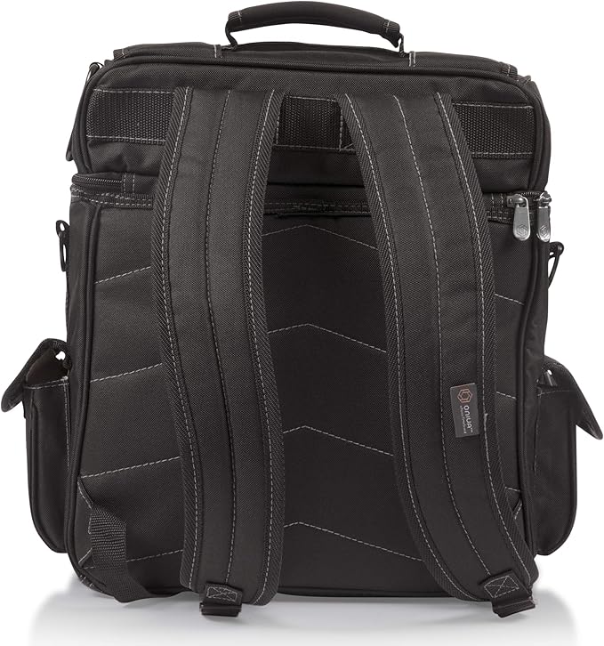 ONIVA Picnic Time Turismo Backpack Cooler With Water Bottle Carrier, Soft Cooler Travel Bag (Black)