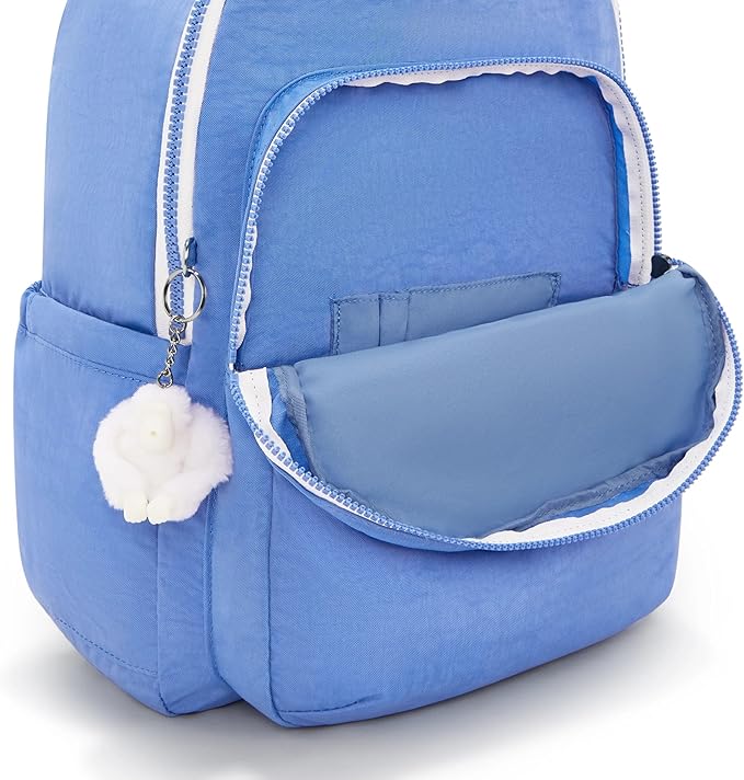 Kipling Women's Seoul 15" Laptop Backpack, Durable, Roomy with Padded Shoulder Straps, Built-In Protective Sleeve