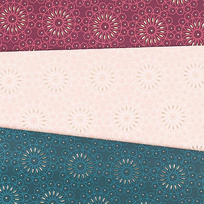 U Brands Fashion Hanging File Folders, Office Supplies, 6 Count