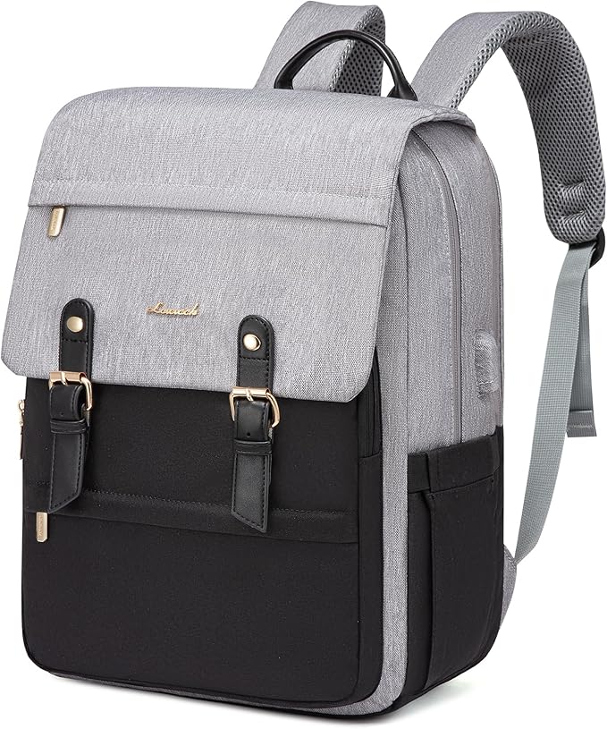 LOVEVOOK Travel Laptop Backpack Purse for Women Fashion Vintage Computer Backpack 15.6 Inch Large Teacher Nurse Backpack Casual Daypack for Business Work College