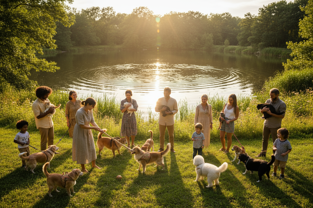 At Pawthentic Society, we believe that caring for pets goes hand in hand with caring for the world.
Every leash, toy, and treat you choose here is thoughtfully crafted, ethically sourced, and compassion-driven.
We’re not just building a pet shop — we’re growing a community of pet lovers who give back.
Because love, when it’s real, doesn’t end with a wag or a purr — it ripples out into the world